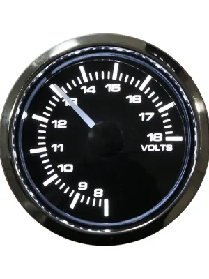 Výhodná Nabídka Přídavný budík 52 mm STP2B - Voltmetr